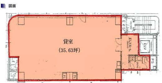 第一泉ビル 2-3階 間取り図