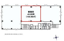 ASKビル 4階 間取り図