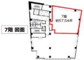 KDX新宿ビル 7階 間取り図