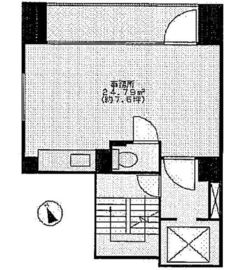 長門ビル 7階 間取り図