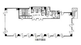 赤坂日本ビル 5階 間取り図