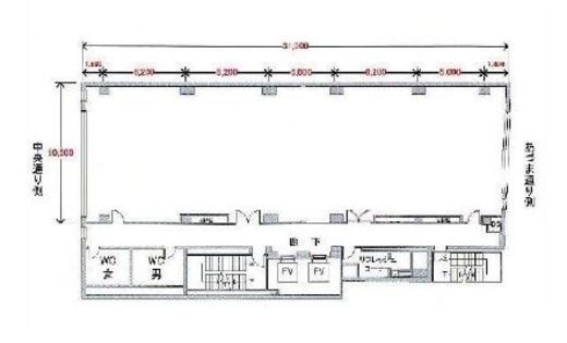 銀座ヤマトビル 7階1 間取り図