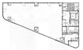 南麻布TMDビル 2階 間取り図