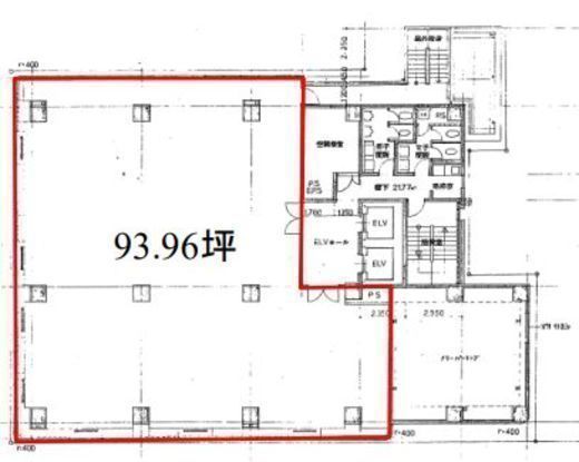 JMFビル東日本橋01(旧:東日本橋グリーンビル) 4階 間取り図