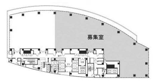 浜離宮インターシティ 7階 間取り図