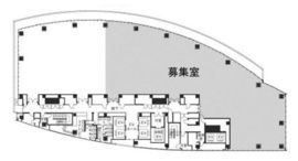 浜離宮インターシティ 7階 間取り図