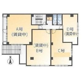 井戸ビル 2階C 間取り図