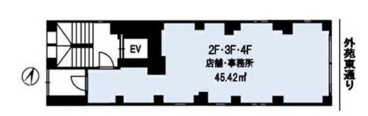 I＆T Minamiaoyama 4階 間取り図