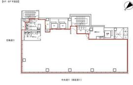 銀座中央通りMMビル(旧:銀座8丁目中央通りプロジェクト) 6階 間取り図