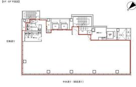 銀座中央通りMMビル(旧:銀座8丁目中央通りプロジェクト) 8階 間取り図