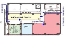 A-RISE御徒町(旧:グリーンオーク御徒町) B1階(B) 間取り図