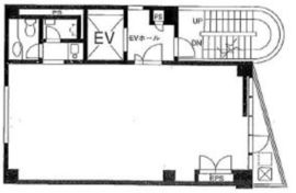 西麻布MKビル 3階 間取り図