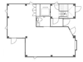M&ONE南青山villa 1階 間取り図