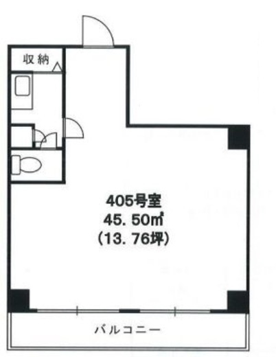 南青山リハイム 405 間取り図