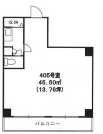 南青山リハイム 405 間取り図