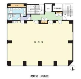 翠ビルヂング 3階 間取り図
