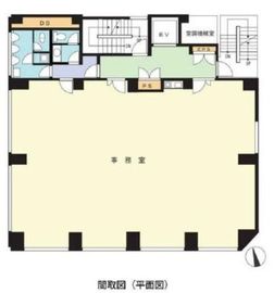 翠ビルヂング 4階 間取り図