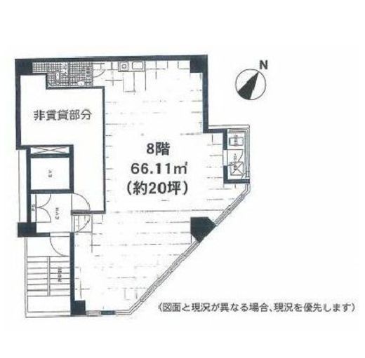 栄立ビル 8階 間取り図