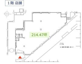 新宿エルタワー 1階店舗 間取り図