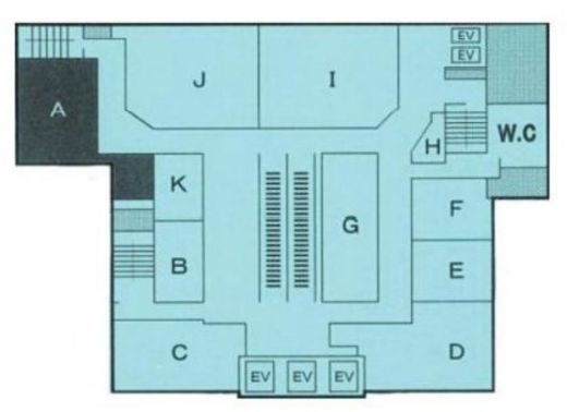 銀座コアビル 503・511(A) 間取り図