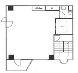 関ビル(溜池山王) 5階 間取り図