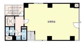 川村八重洲ビル 2階 間取り図