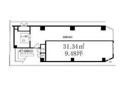 (仮称)麻布十番新築ビル 1階 間取り図