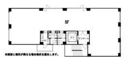 ヒキタカ飯田橋ビル 5階 間取り図