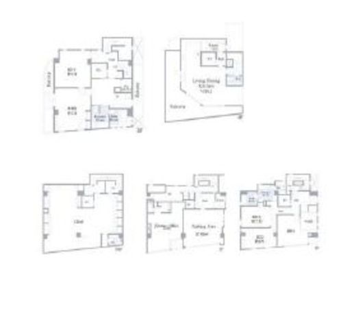 K2ビル(SOHO) 一棟 間取り図