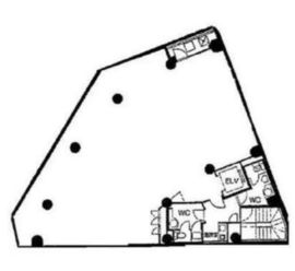 銀座富士屋ビル 2階 間取り図