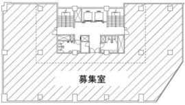 今朝ビル 3階 間取り図