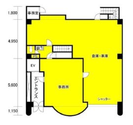 NTイリフネビル 1階 間取り図