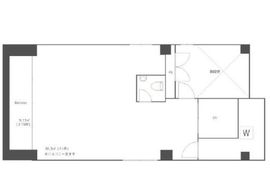 KSビル(渋谷) 4階 間取り図