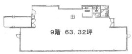 KN渋谷1 9階 間取り図