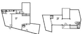 パンゲアソラリアム 1+2階 間取り図