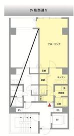 青山エムエービルディング 701 間取り図