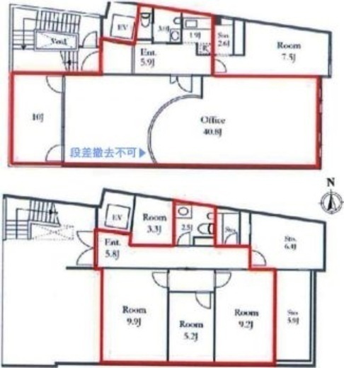 TMTビル 3階 間取り図