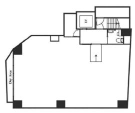 toDoe代々木 B1階 間取り図