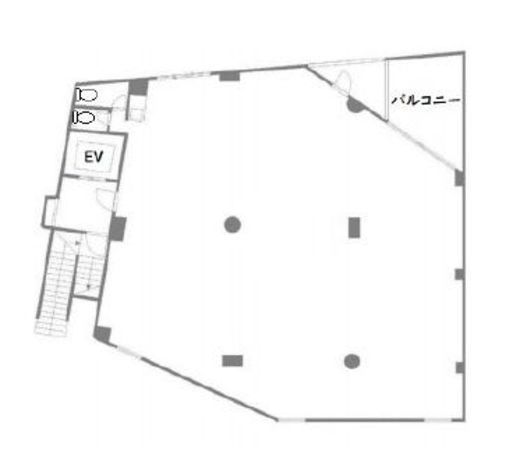 コーラルビル 2階 間取り図
