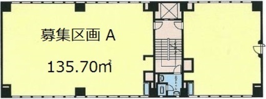 正栄ビル 6階A 間取り図
