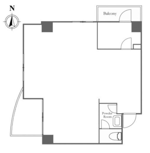 岡田ビル(自由が丘) 403 間取り図