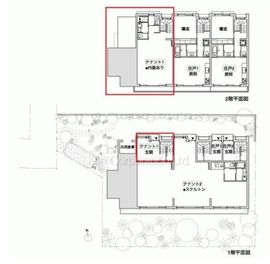 自由が丘2丁目プロジェクト(SOHO) 1-2階 間取り図