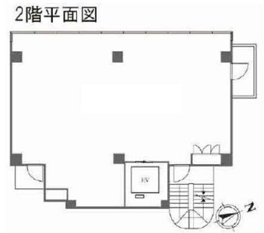 AURA麻布台 2階 間取り図