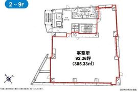 Daiwa渋谷神泉ビル(旧:神泉プレイス) 4階 間取り図
