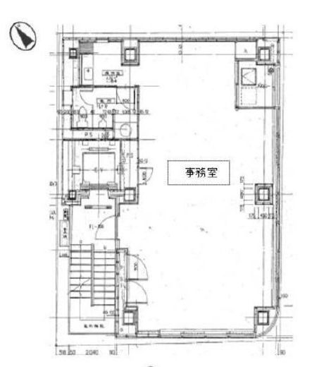 銀座大雄ビル 7階 間取り図