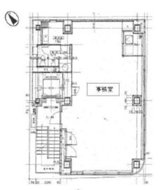 銀座大雄ビル 4階 間取り図