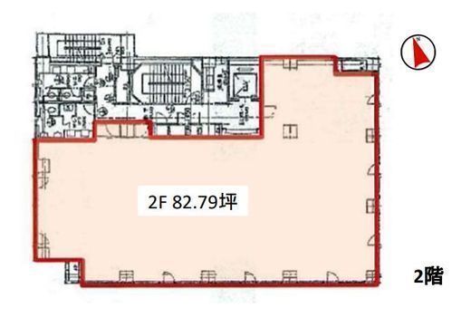 MIFビル 2階 間取り図