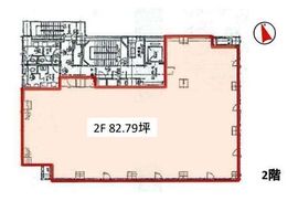 MIFビル 2階 間取り図