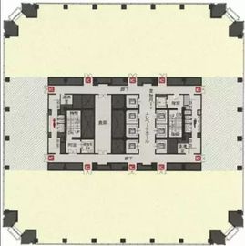 シーバンスS館 7階 間取り図