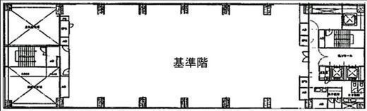 DS海岸ビル（旧：プレミア海岸ビル） 3階 間取り図